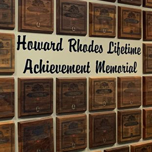 Howard Rhodes Lifetime Acheivement Memorial