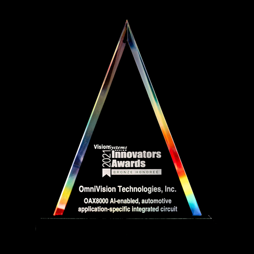 Vision Systems Innovators Award 2021 - OAX8000 AI-enabled Automotive Application-specific Integrated Circuit